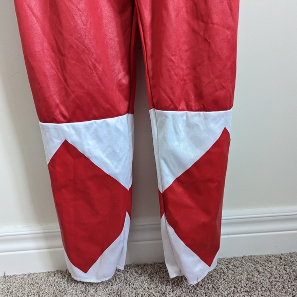 RARE men's Red Ranger Power Rangers costume, Small/Medium - Picture 6 of 12